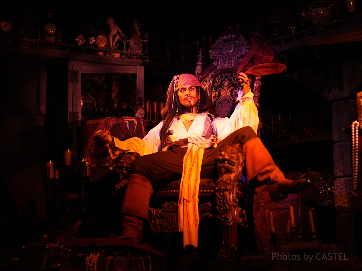カリブの海賊に登場するキャプテン・ジャック・スパロウ