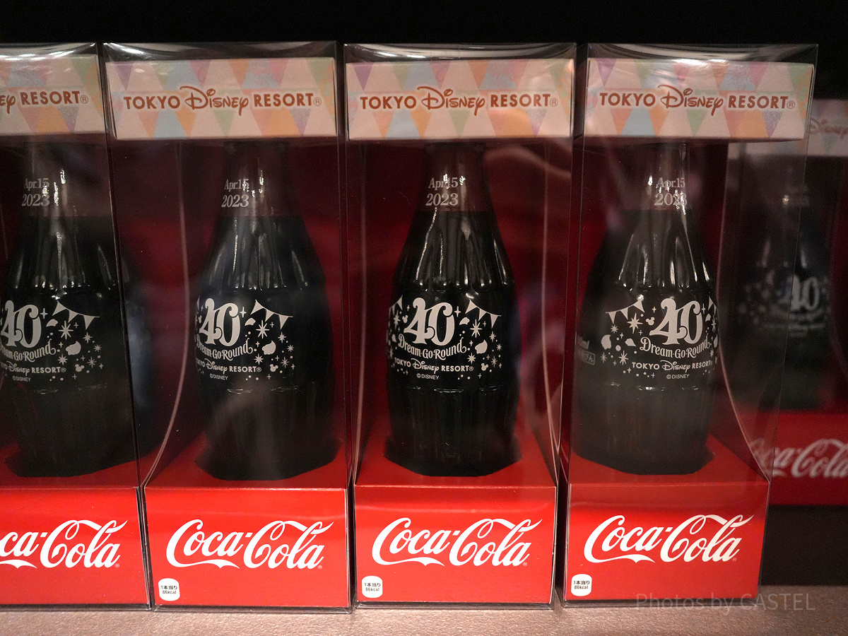 炭酸飲料〈コカ・コーラ〉（ディズニー40周年グッズ）
