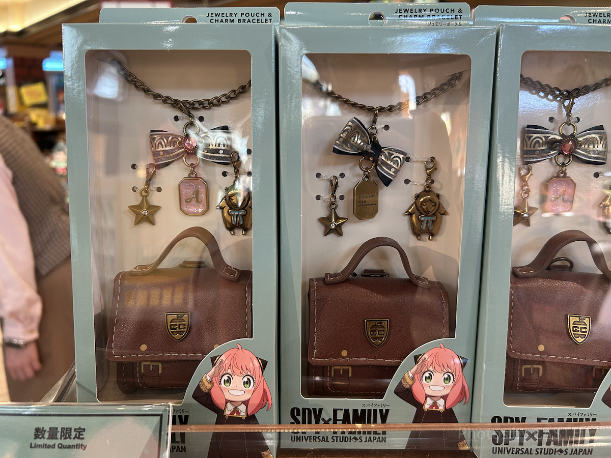 チャーム付きブレスレット&ポーチセット（USJ×スパイファミリーグッズ