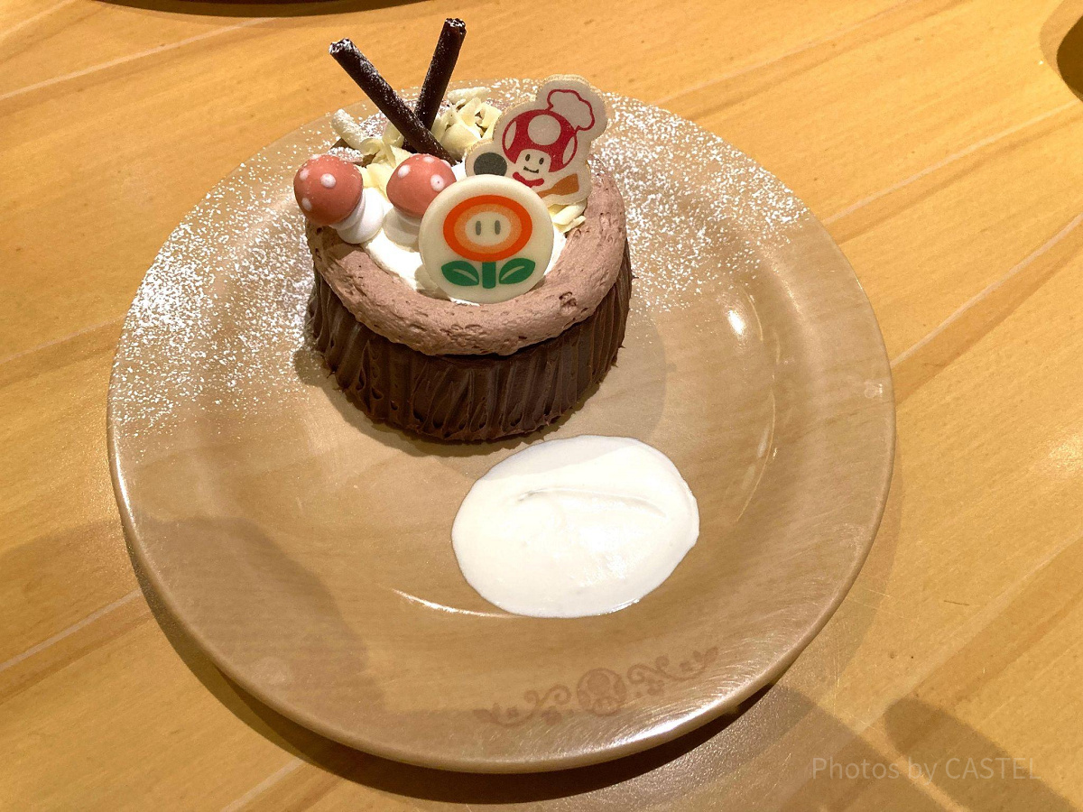 シェフ特性の切り株ケーキ～チョコレート～