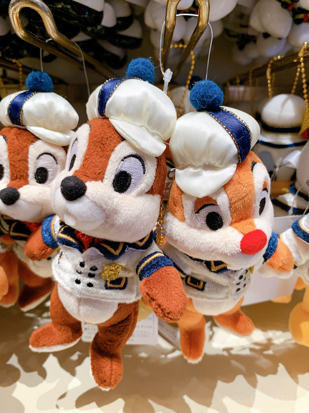 チップとデールぬいぐるみバッジ キャステル CASTEL ディズニー情報 チップとデールぬいぐるみバッジ キャステル CASTEL ディズニー情報