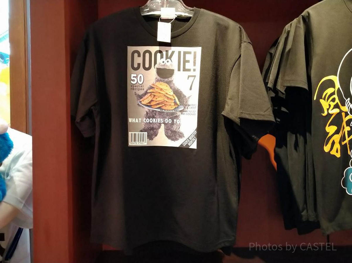 クッキーモンスターのTシャツ