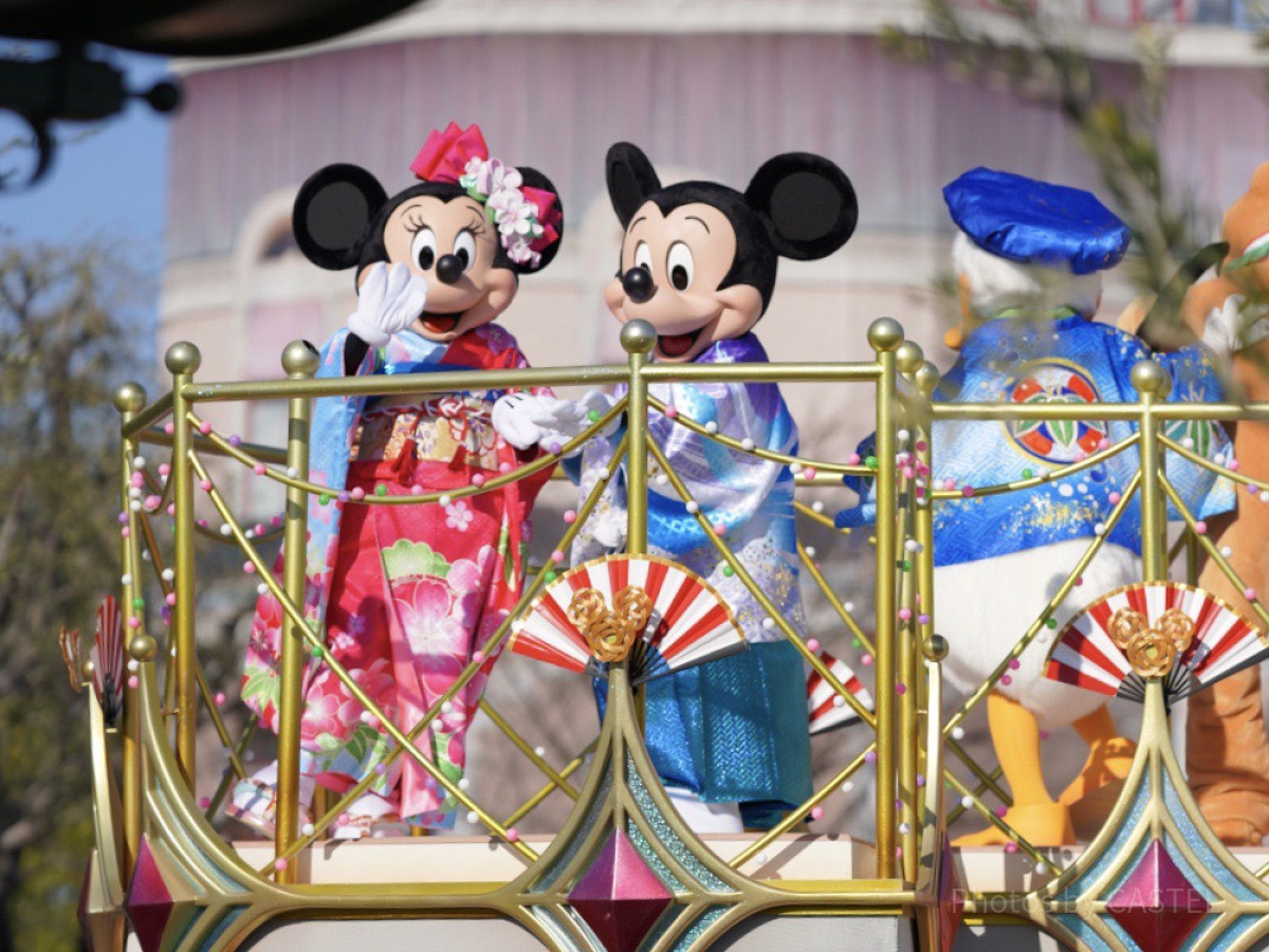 ディズニー2023年1月の混雑予想