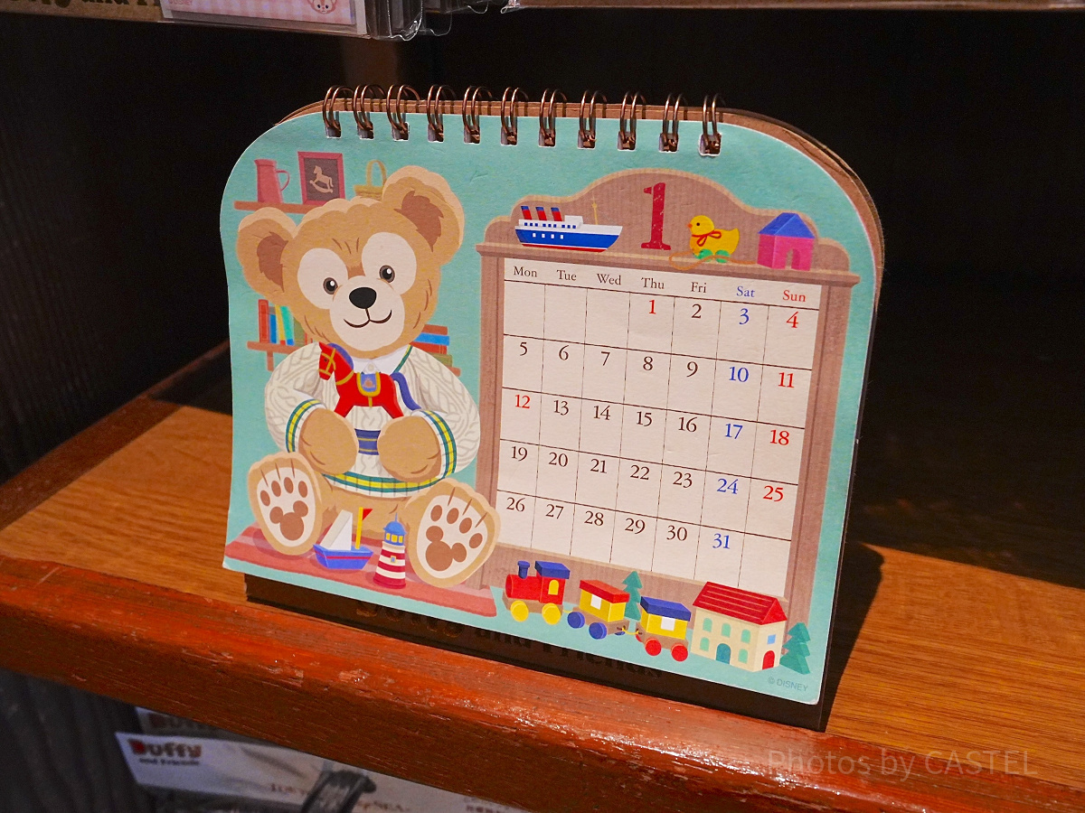 卓上カレンダー（ダッフィー＆フレンズ）