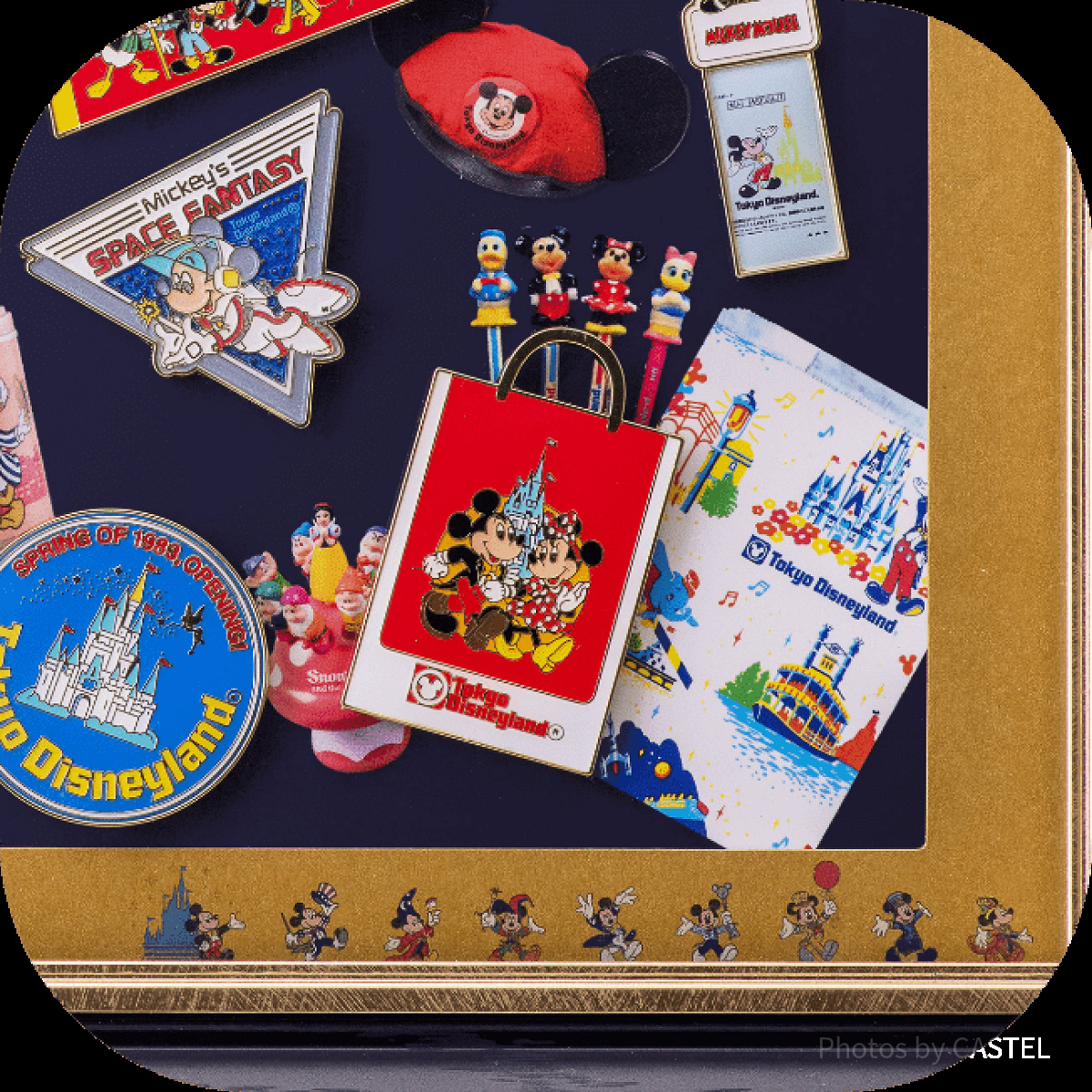 ディズニー40周年予約販売限定グッズ：ピンバッジセット