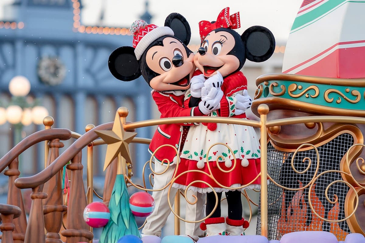 クリスマスのディズニー