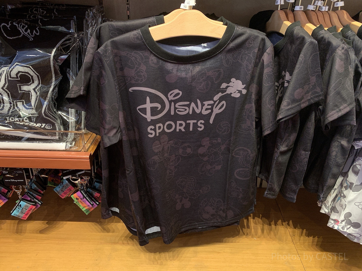 ディズニースポーツTシャツ（ブラック）