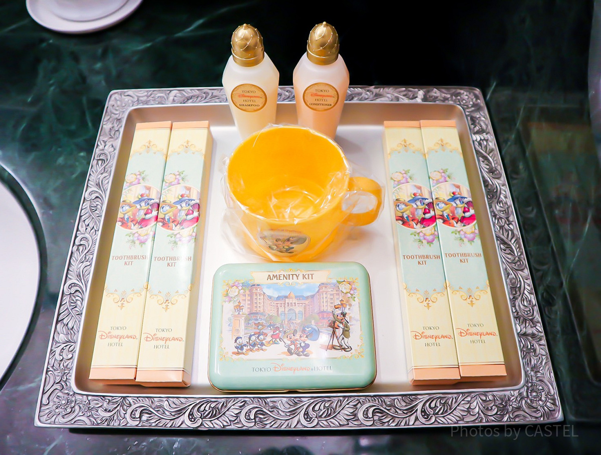 ディズニー　アメニティ　ホテル ディズニーランドホテルデザインのアメニティ| キャステル | CASTEL