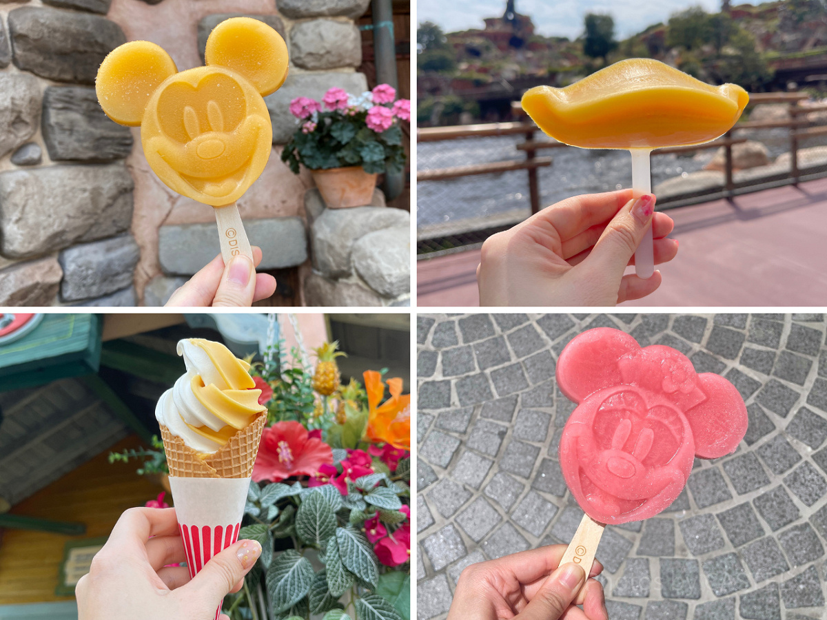 ディズニーランドのアイス