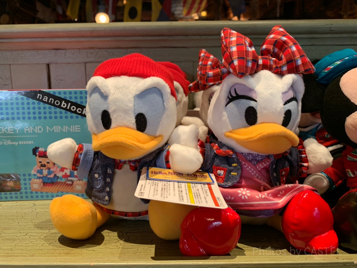 ドナルド＆デイジーぬいぐるみセット| キャステル | CASTEL ディズニー情報