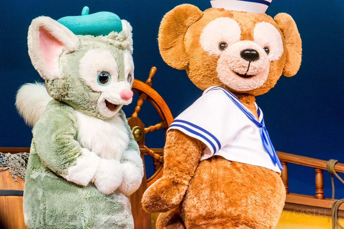 ダッフィーとジェラトーニ