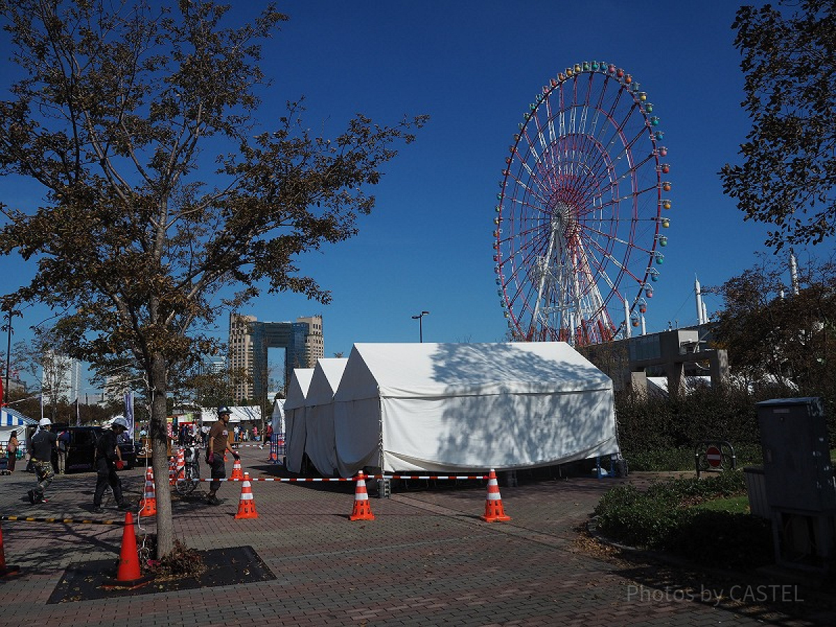 お台場ではイベントが行われることも多いですよ！