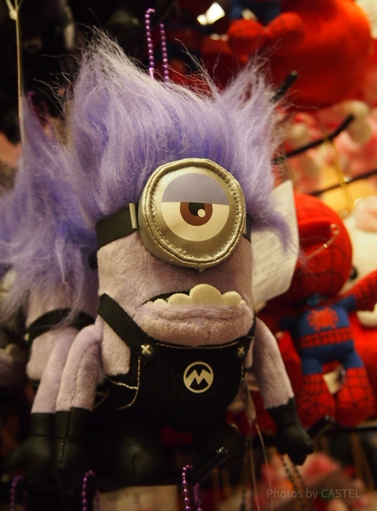 イーブルミニオンぬいぐるみキーチェーン| キャステル | CASTEL