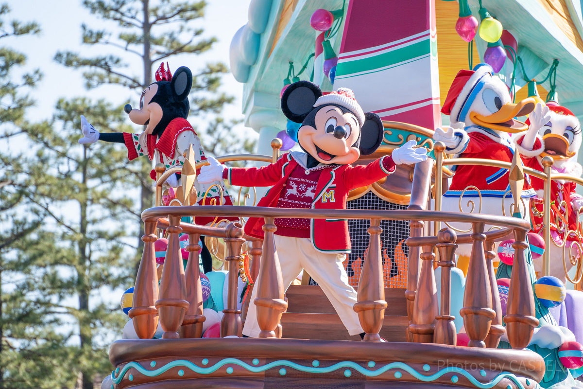 ディズニー2022年12月の混雑予想| キャステル | CASTEL ディズニー情報