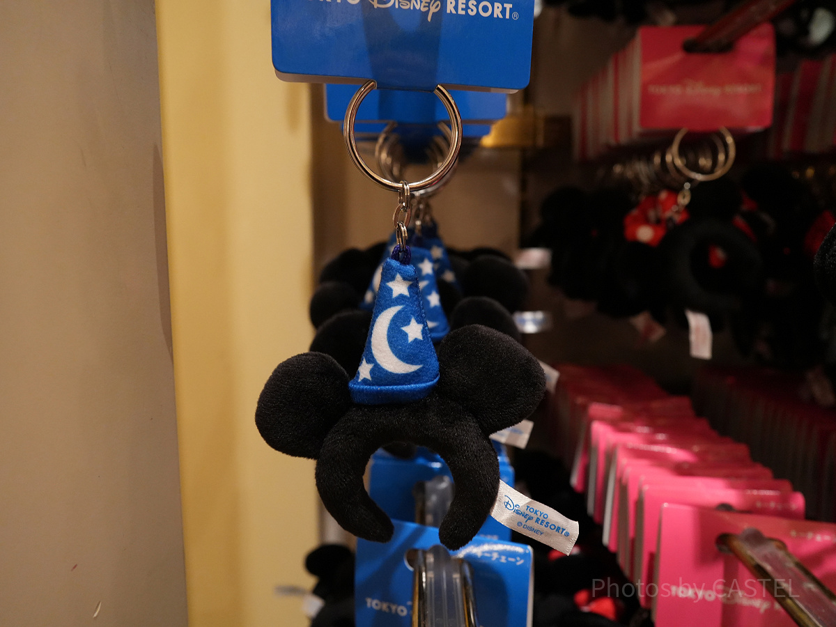 ファンタジアミッキーカチューシャキーチェーン| キャステル | CASTEL