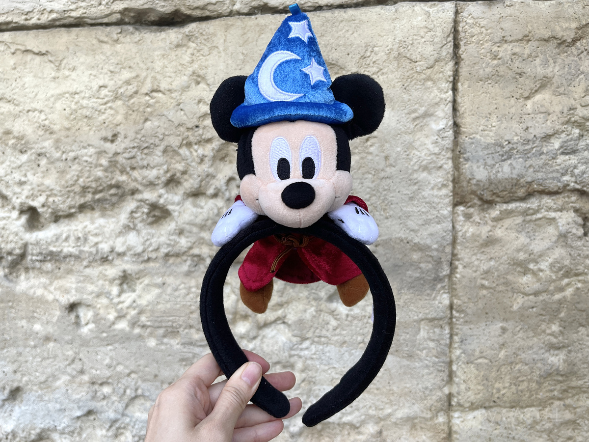ファンタジアミッキーぬいぐるみ付きカチューシャ| キャステル