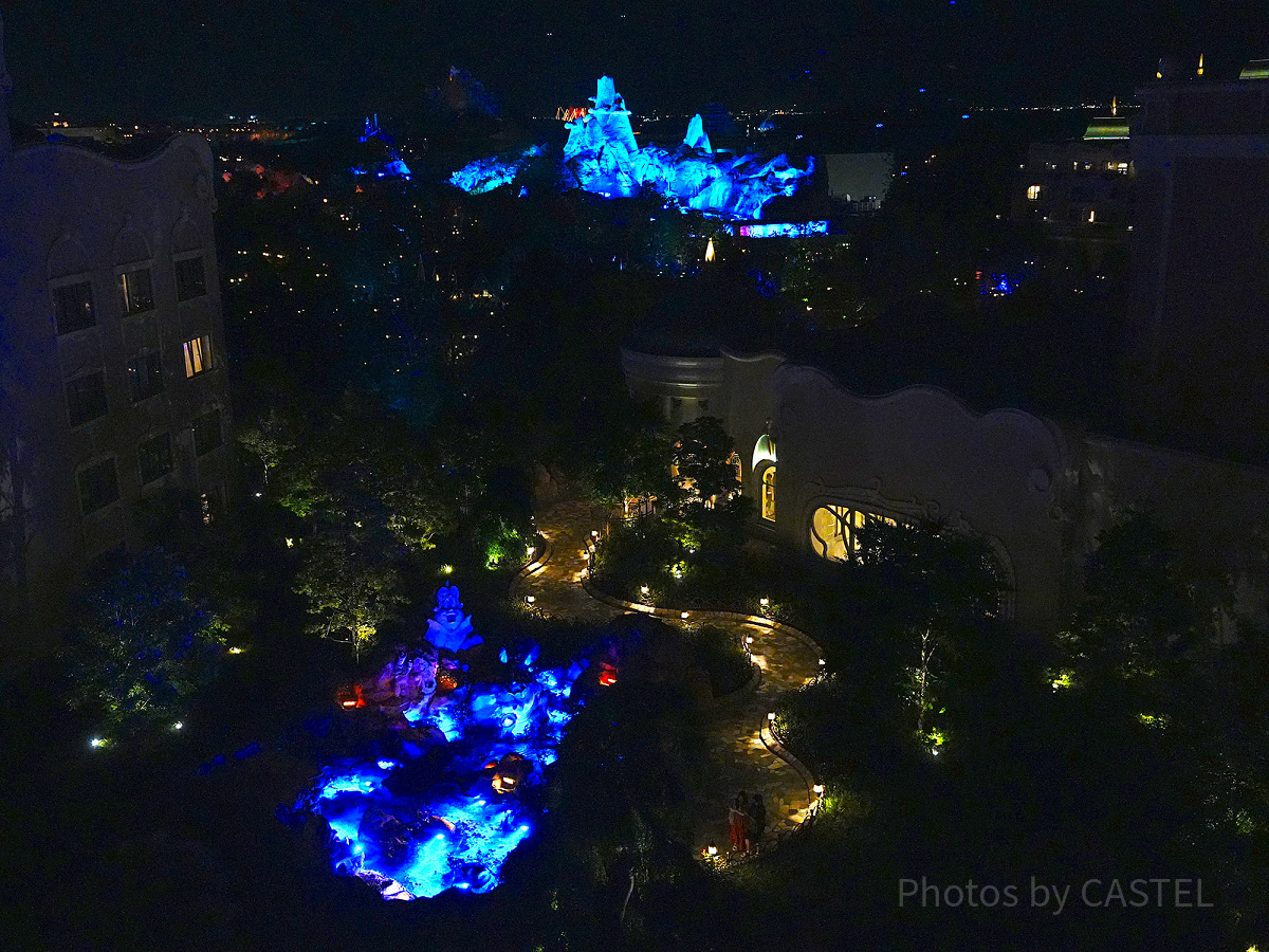 夜のファンタジースプリングス