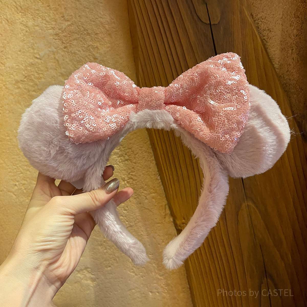 ふわもこカチューシャ（ピンク）| キャステル | CASTEL ディズニー情報