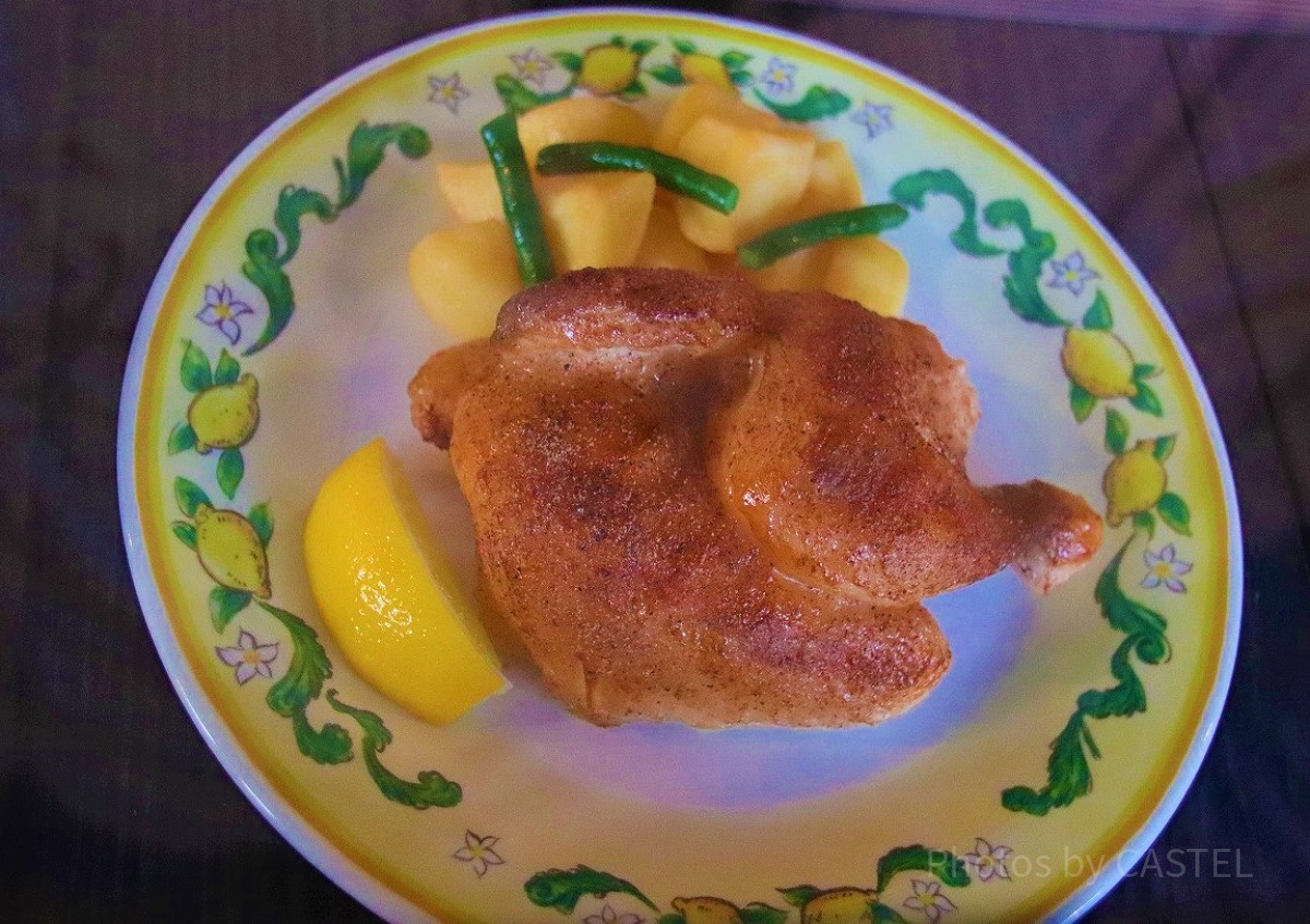 ディズニーシー食べ物：ロティサリーチキン