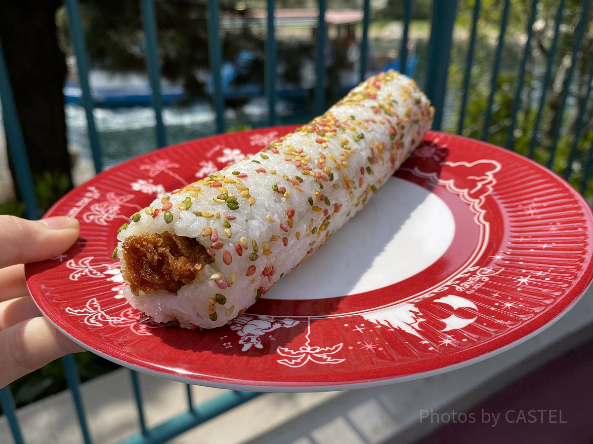 ディズニーシーの食べ物：寿司ロール