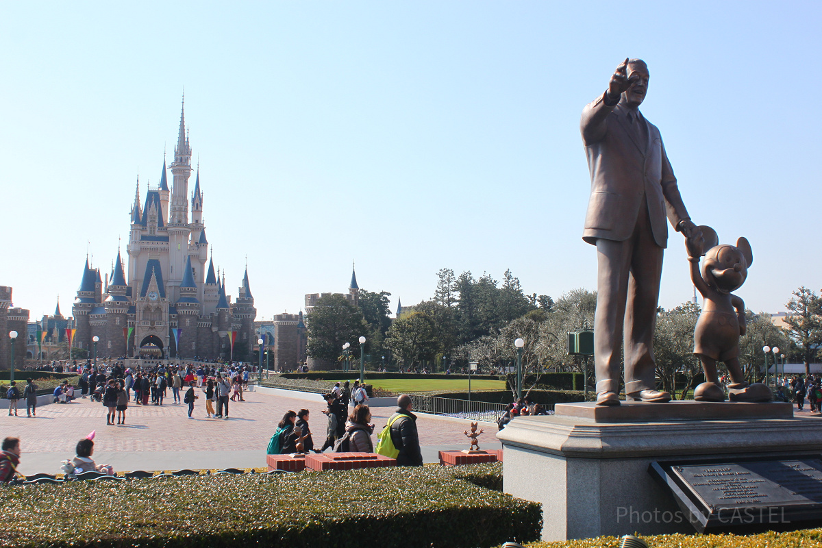 ディズニーチケット付きプランで東京ディズニーランドへ