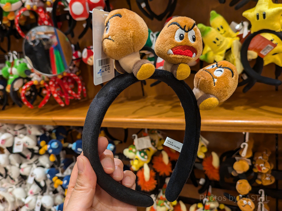 ぬいぐるみ クリボー ヨッシー カチューシャ スーパーマリオ AC12