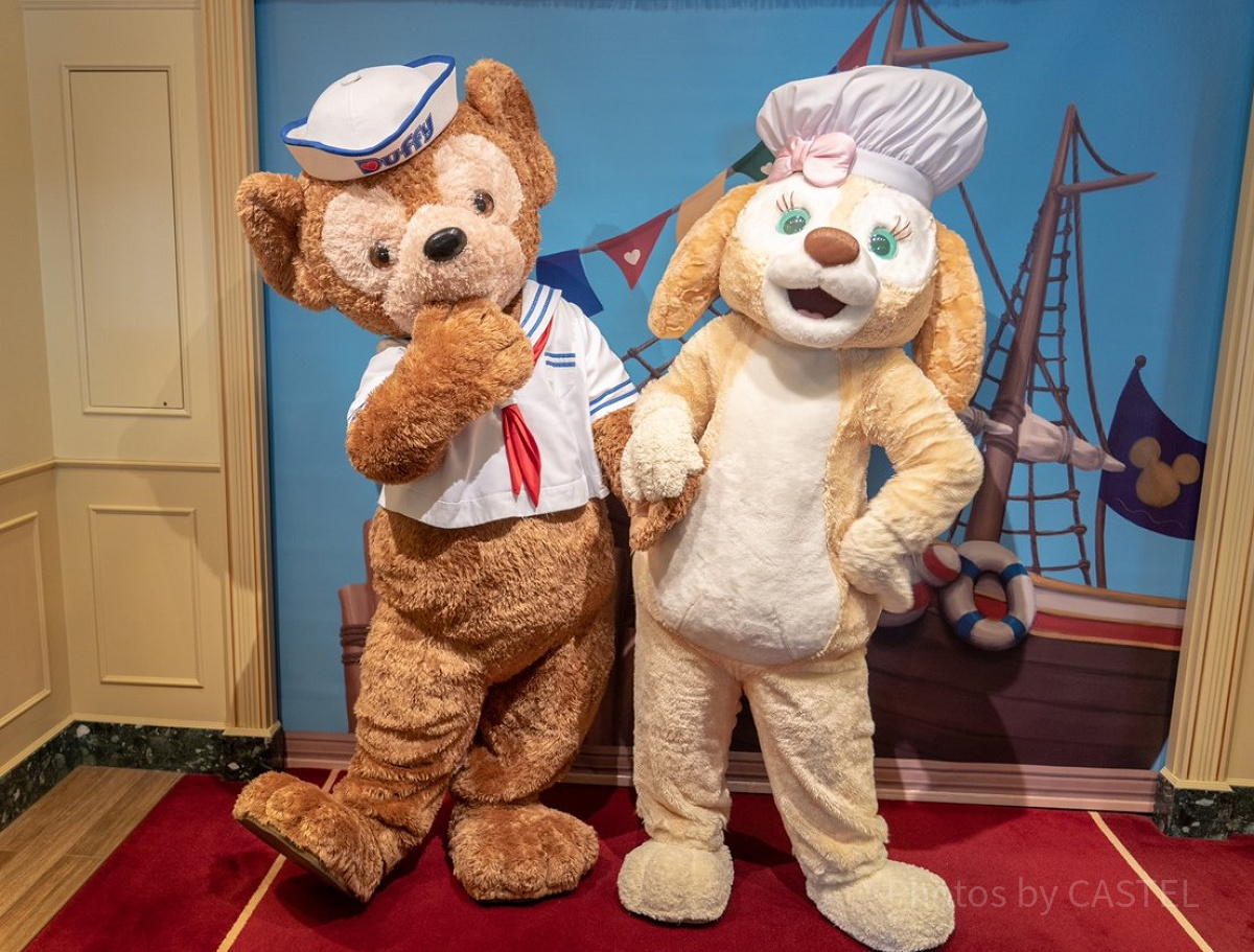 ディズニーベア　クッキー　ダッフィ ダッフィーとクッキー・アンのグリーティング| キャステル | CASTEL