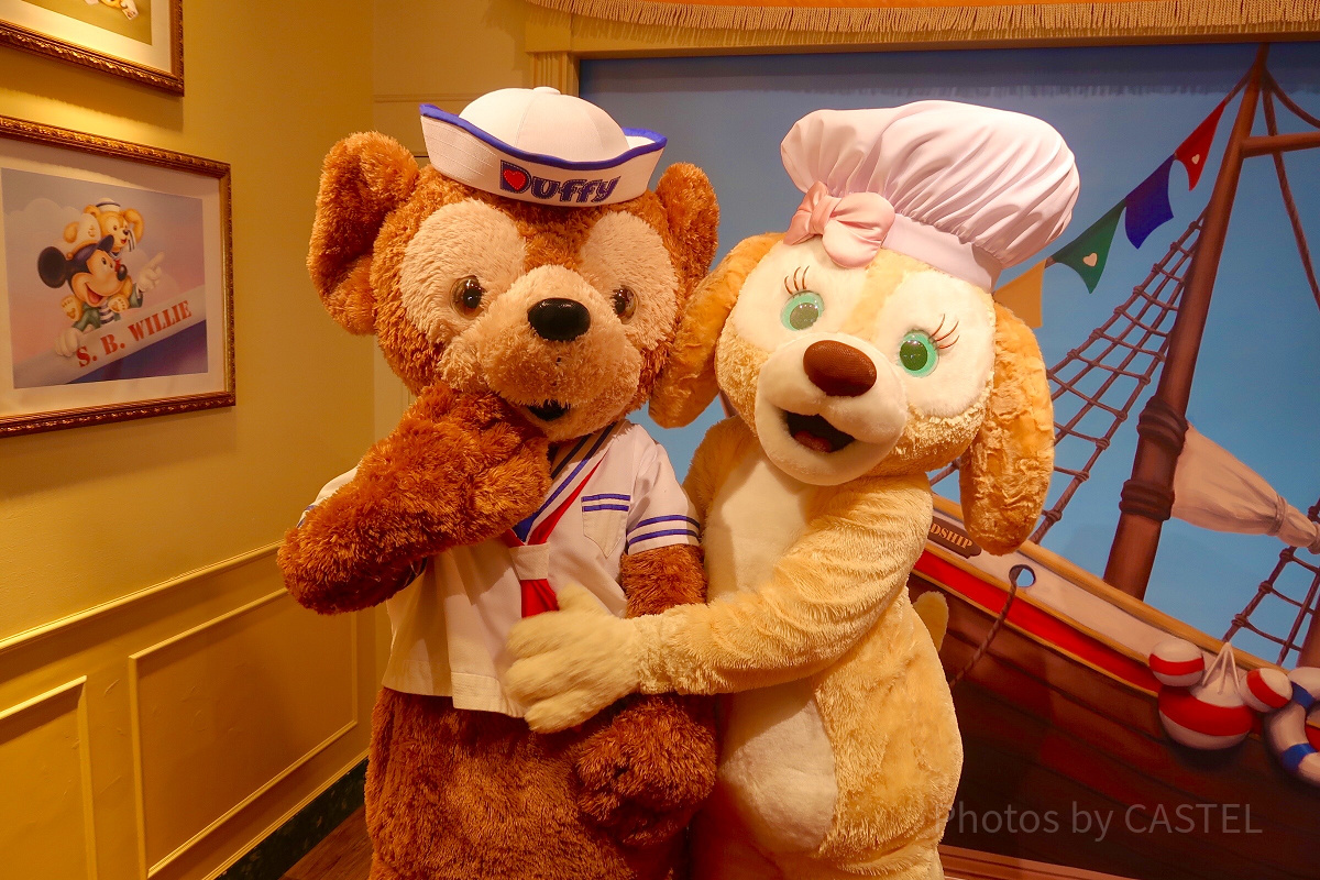 ダッフィーとクッキー・アンのグリーティング| キャステル | CASTEL