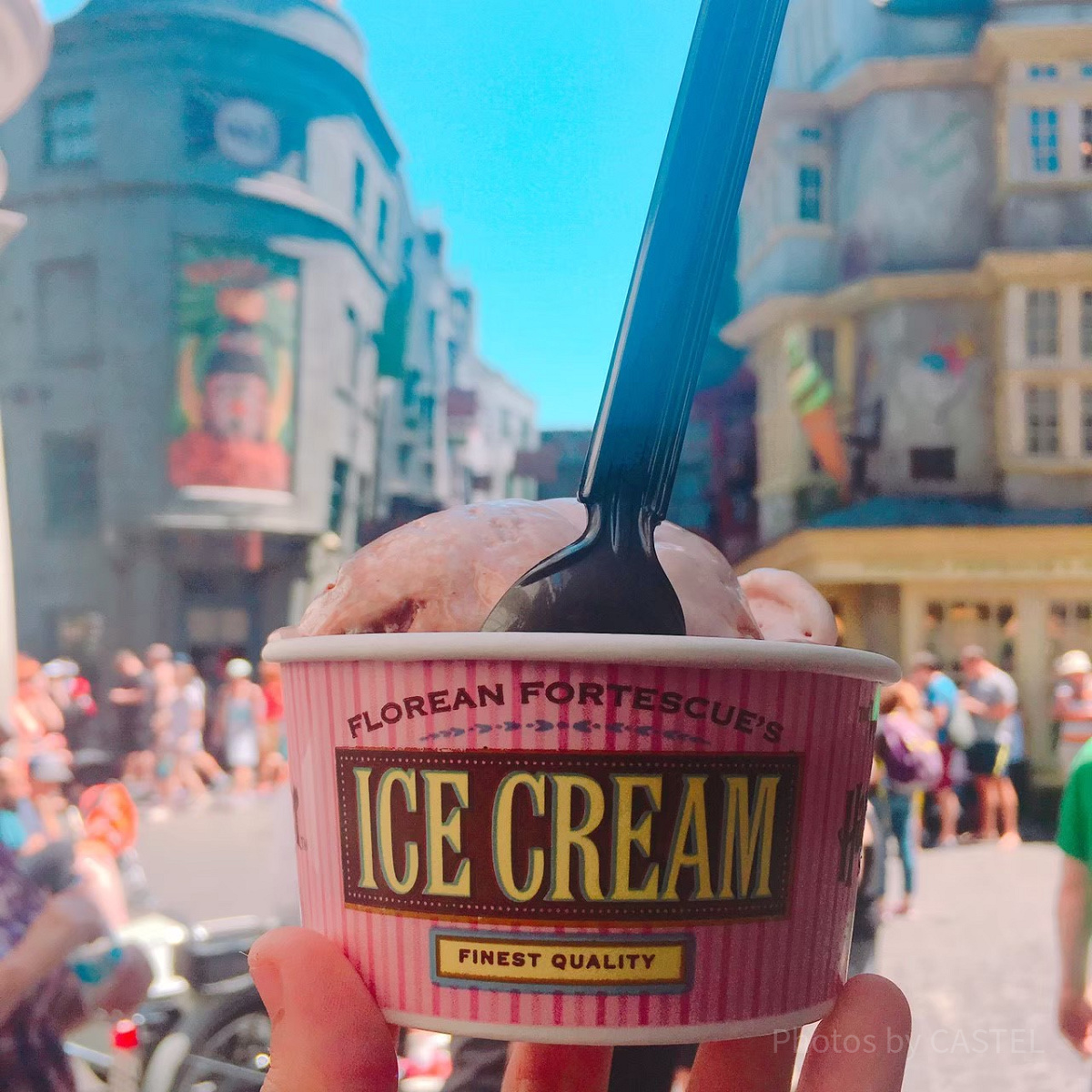 ハリーポッターエリアのアイスクリーム（画像は海外ユニバで撮影したもの）