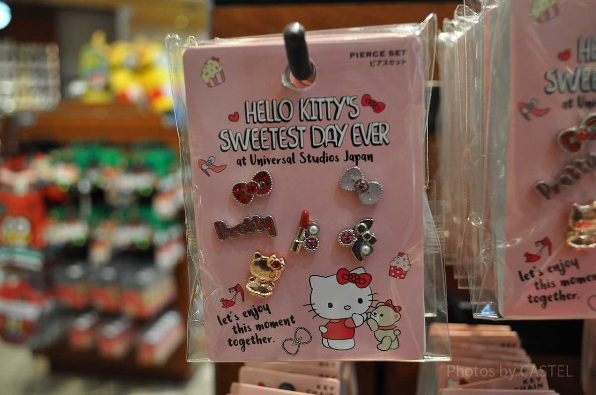 ハローキティ「Hello Kitty’s Sweetest Day Ever」ピアスセット