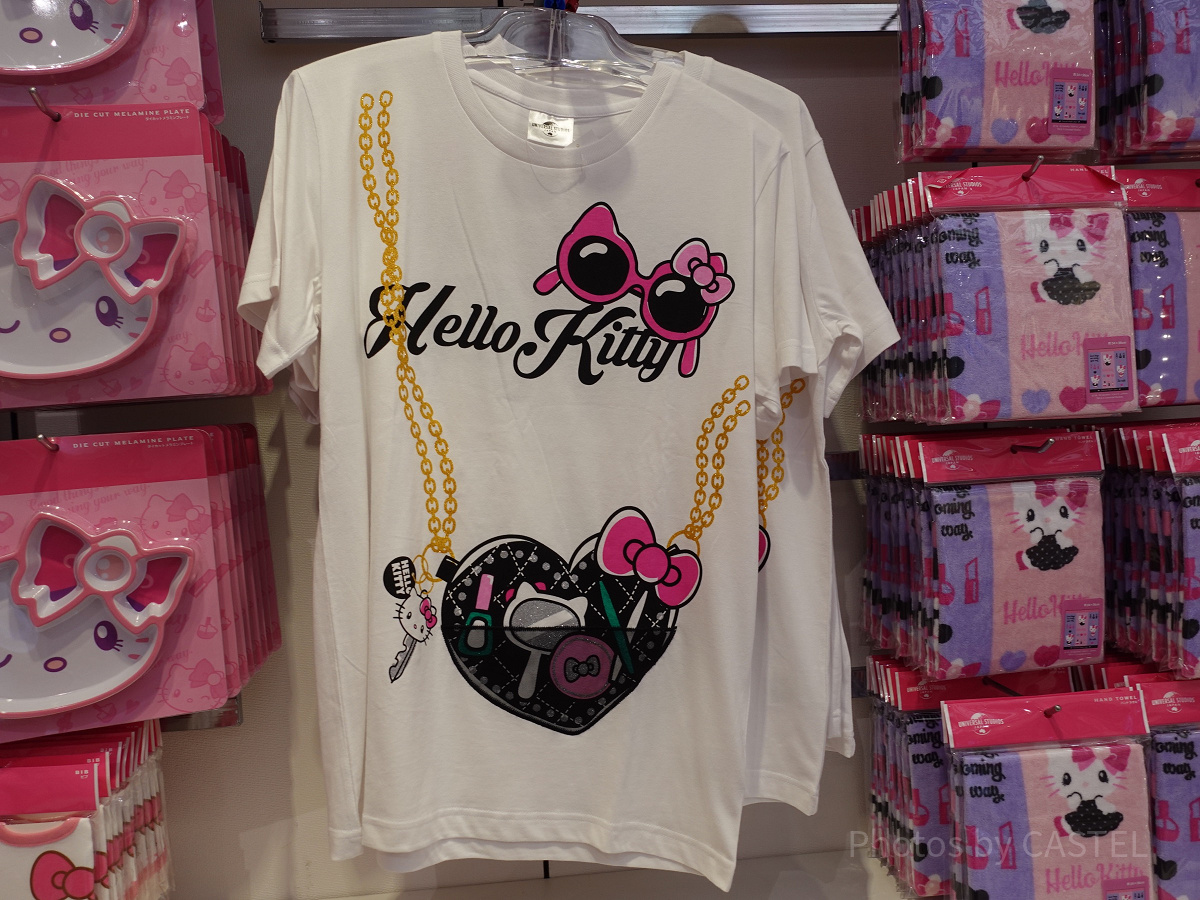 ハローキティのトロンプルイユTシャツ