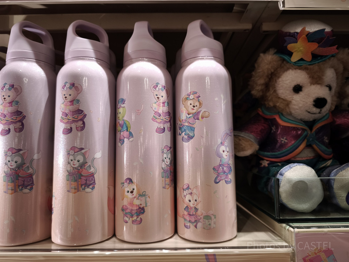 香港ディズニー20周年「ダッフィー＆フレンズ・グランドセレブレーショングッズ」：ドリンクボトル