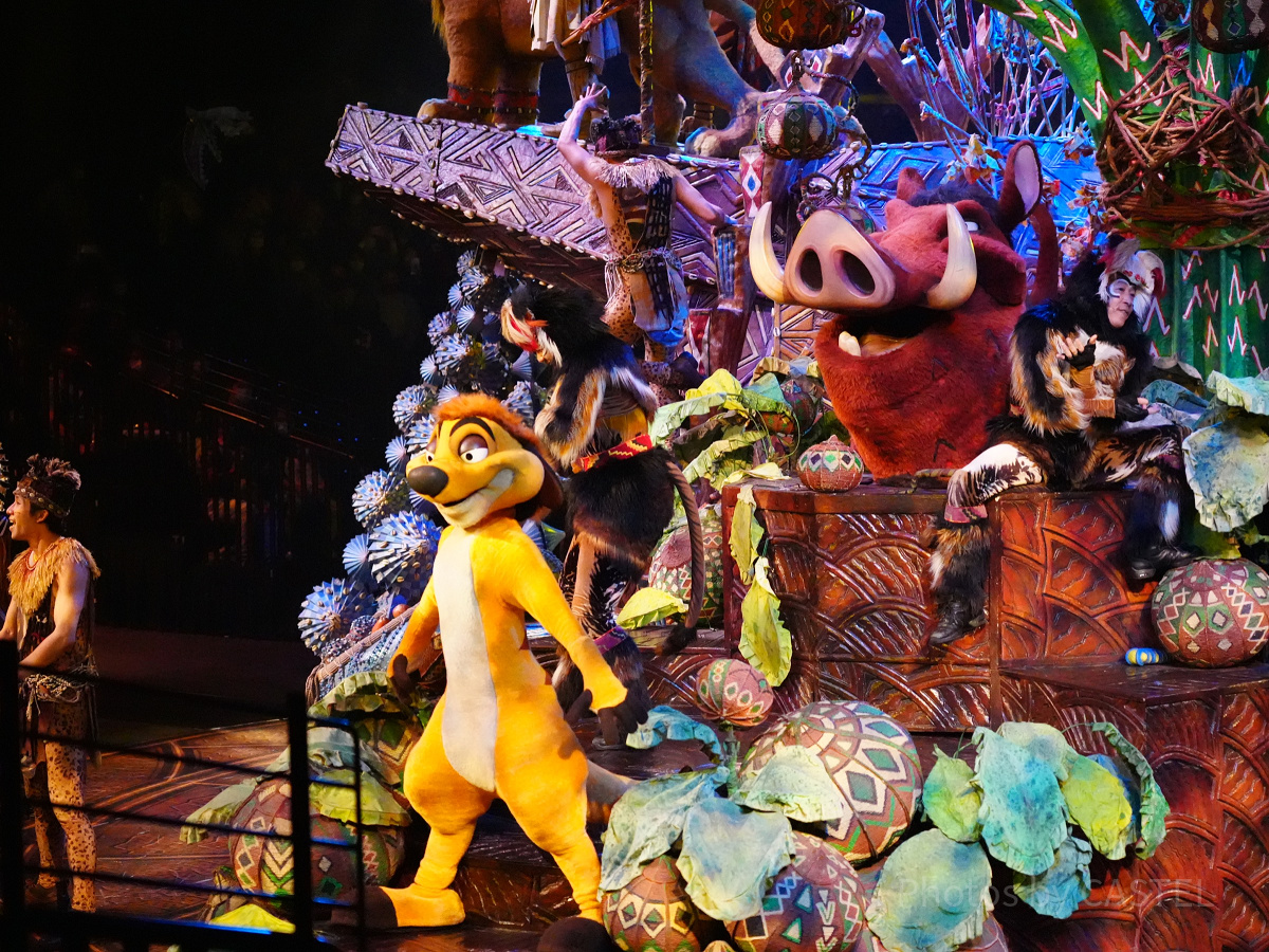 香港ディズニー「フェスティバル・オブ・ザ・ライオンキング」ショー：魅力