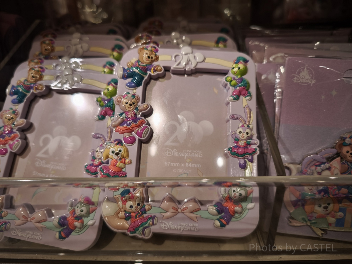 香港ディズニー20周年「ダッフィー＆フレンズ・グランドセレブレーショングッズ」：ミニフォトフレーム