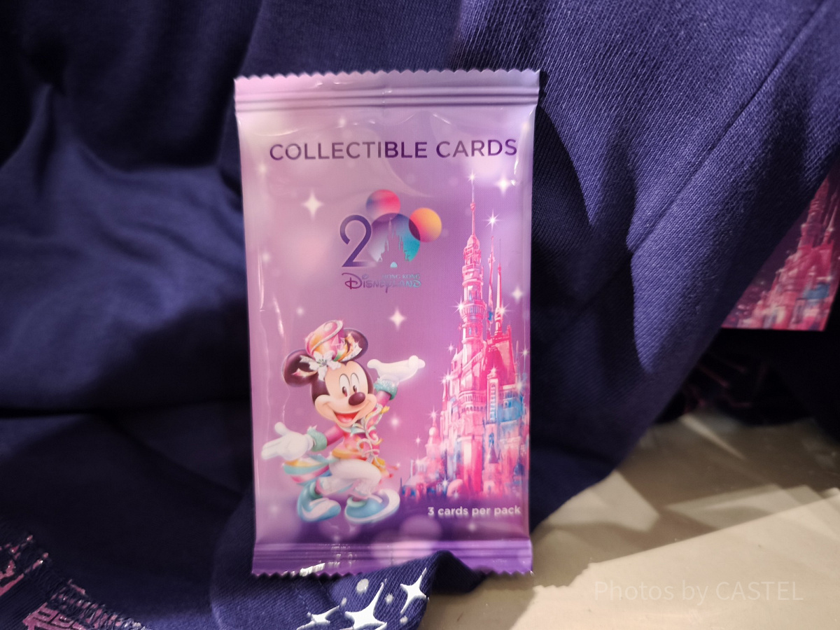 香港ディズニー20周年「ミッキー＆フレンズ・グランドセレブレーショングッズ」：コレクタブルカード