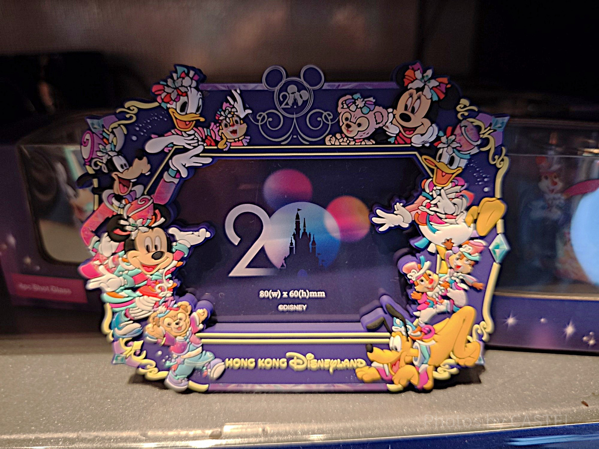 香港ディズニー20周年「ミッキー＆フレンズ・グランドセレブレーショングッズ」：フォトフレーム