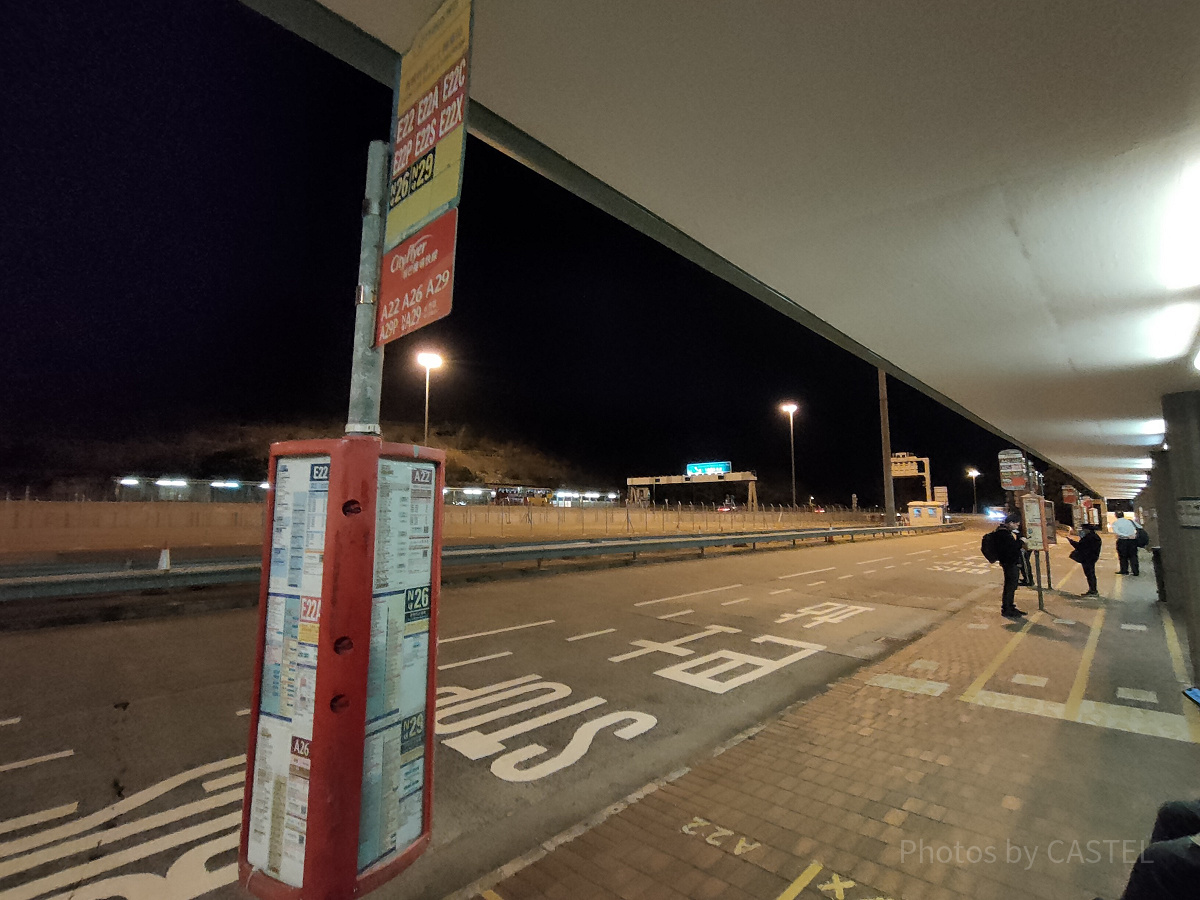 香港ディズニーランドアクセス：バス停番号をよく見て乗ろう