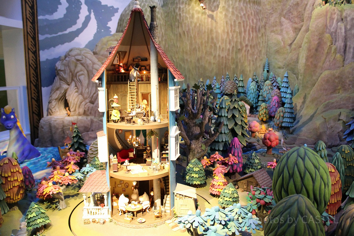 ムーミン谷の巨大ジオラマ| キャステル | CASTEL ディズニー情報