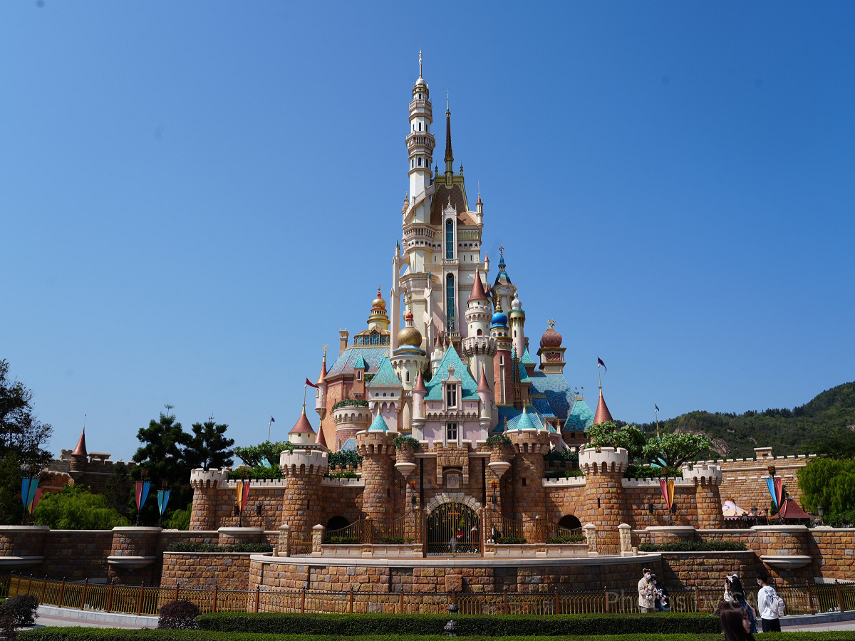 香港ディズニーのシンボル城：キャッスル・オブ・マジカル・ドリーム