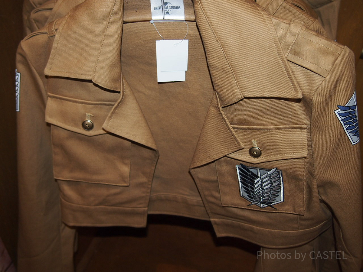 ジャケット〔USJ×進撃の巨人〕| キャステル | CASTEL ディズニー情報