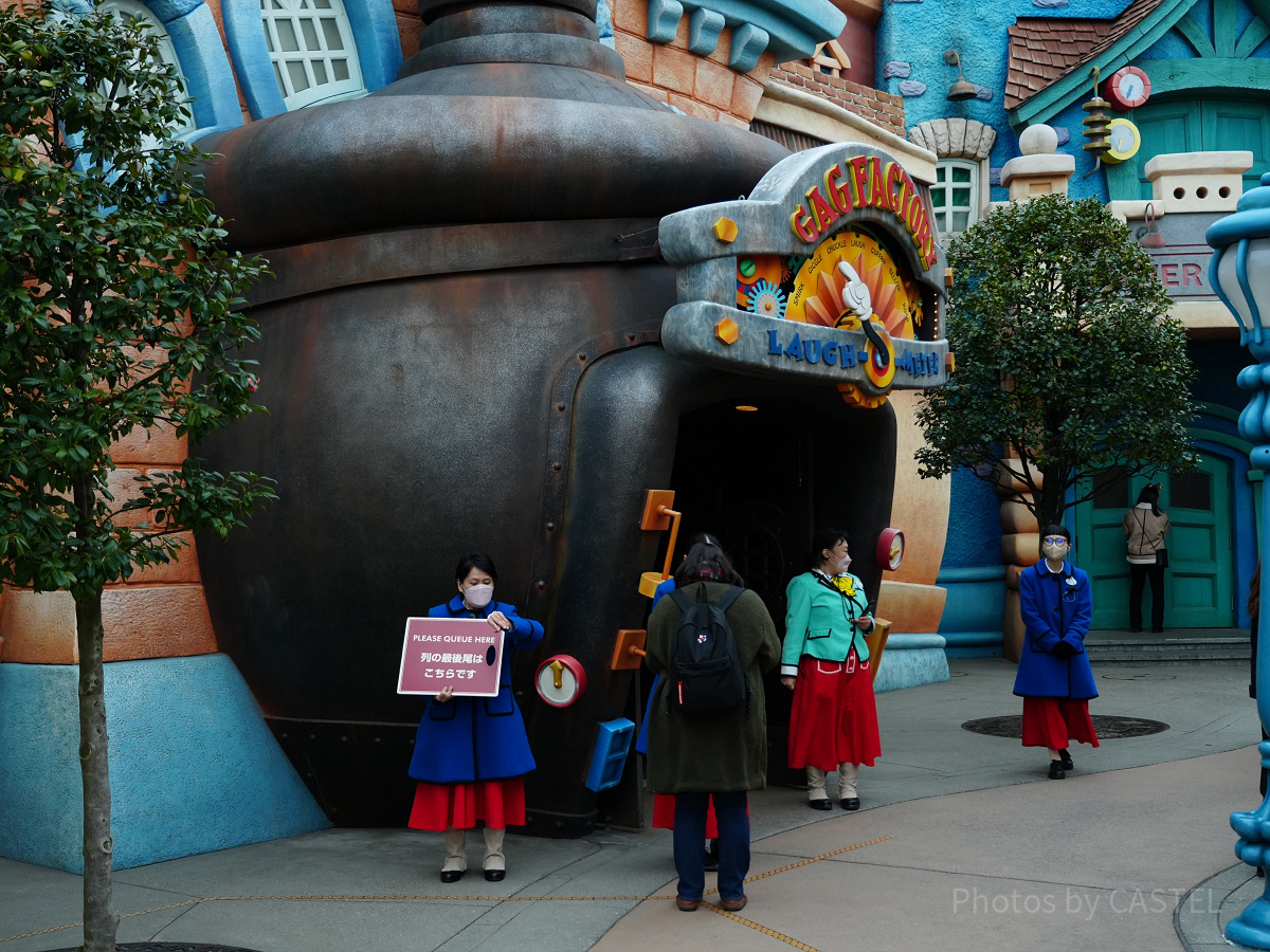 1月ディズニーランド混雑レポ：時期によってはショップがスタンバイ