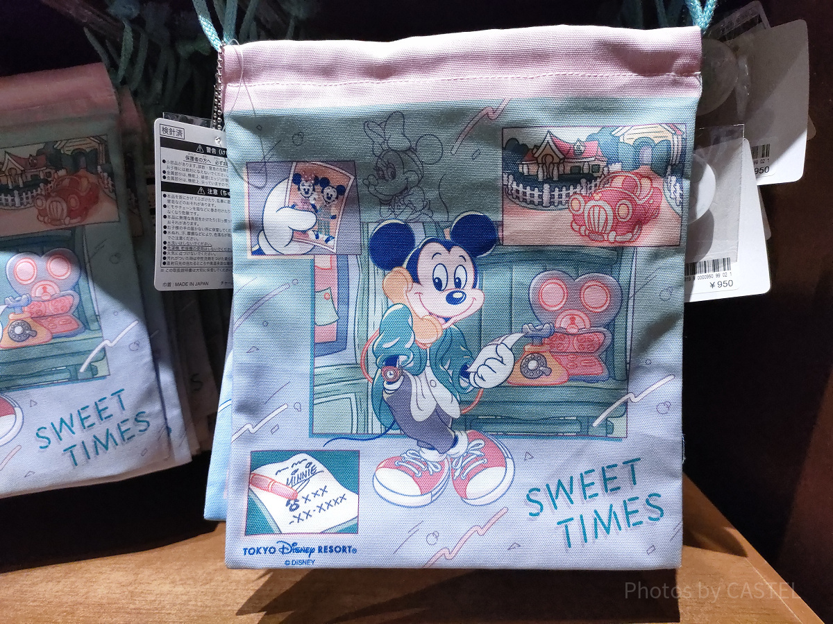 ディズニーSWEET TIMESグッズ：きんちゃく