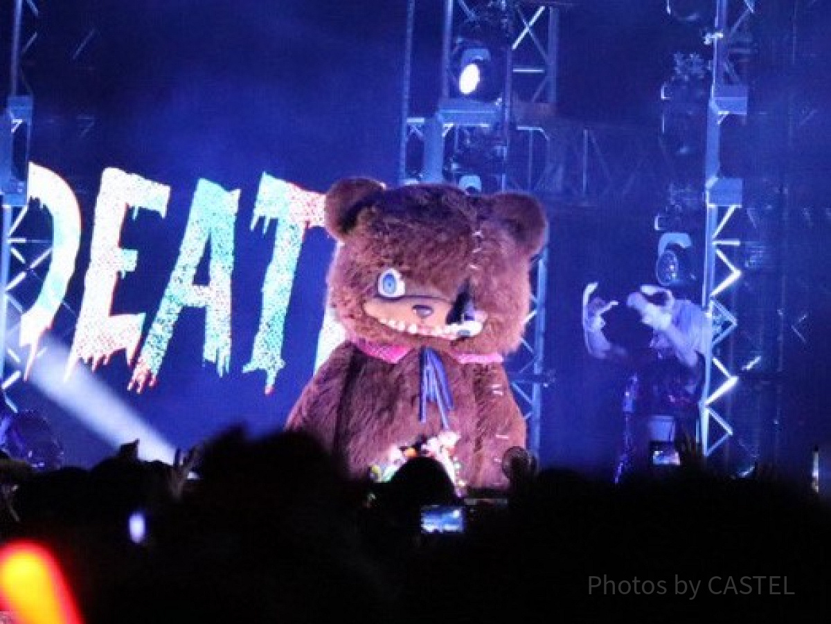 「ゾンビ・デ・ダンス」のハミクマの様子