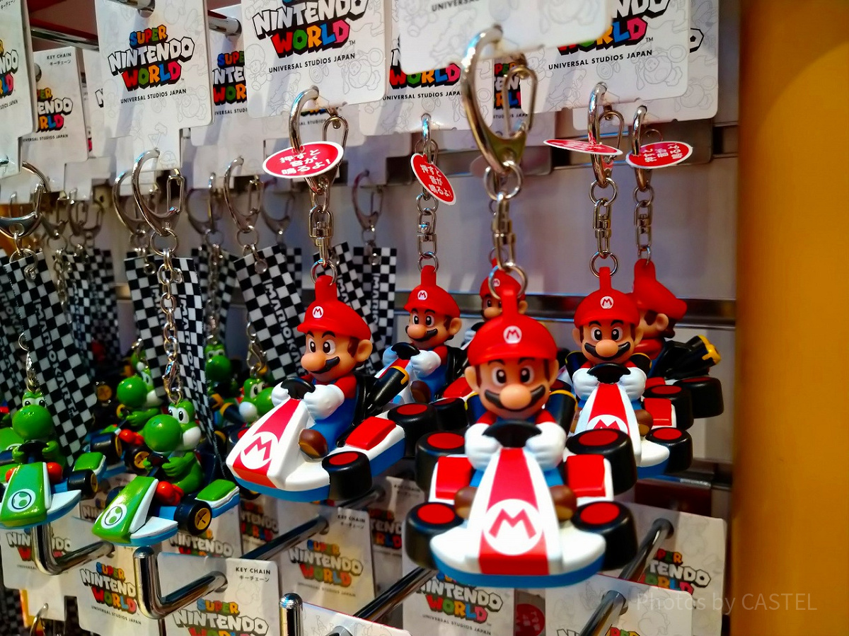 マリオカートのキーホルダー| キャステル | CASTEL ディズニー情報