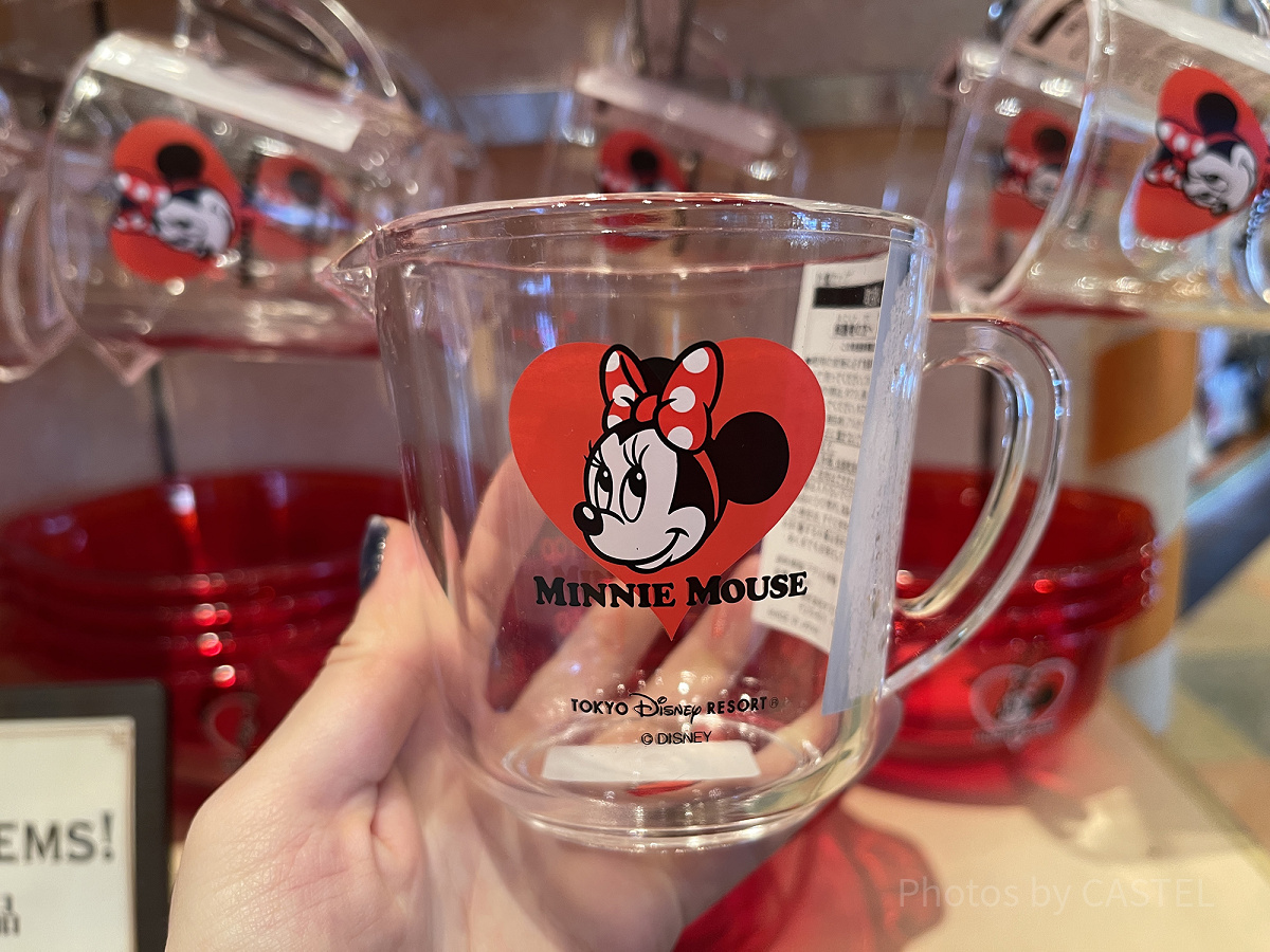 PYREX☆ディズニー☆計量カップ☆パイレックス アメリカ製 青文字 Pyrexパイレックス 耐熱ガラスの計量カップ