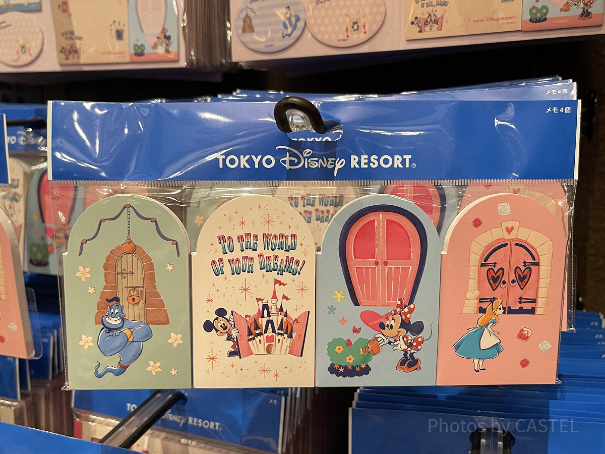 メモセット（ディズニー窓&ドアグッズ）| キャステル | CASTEL
