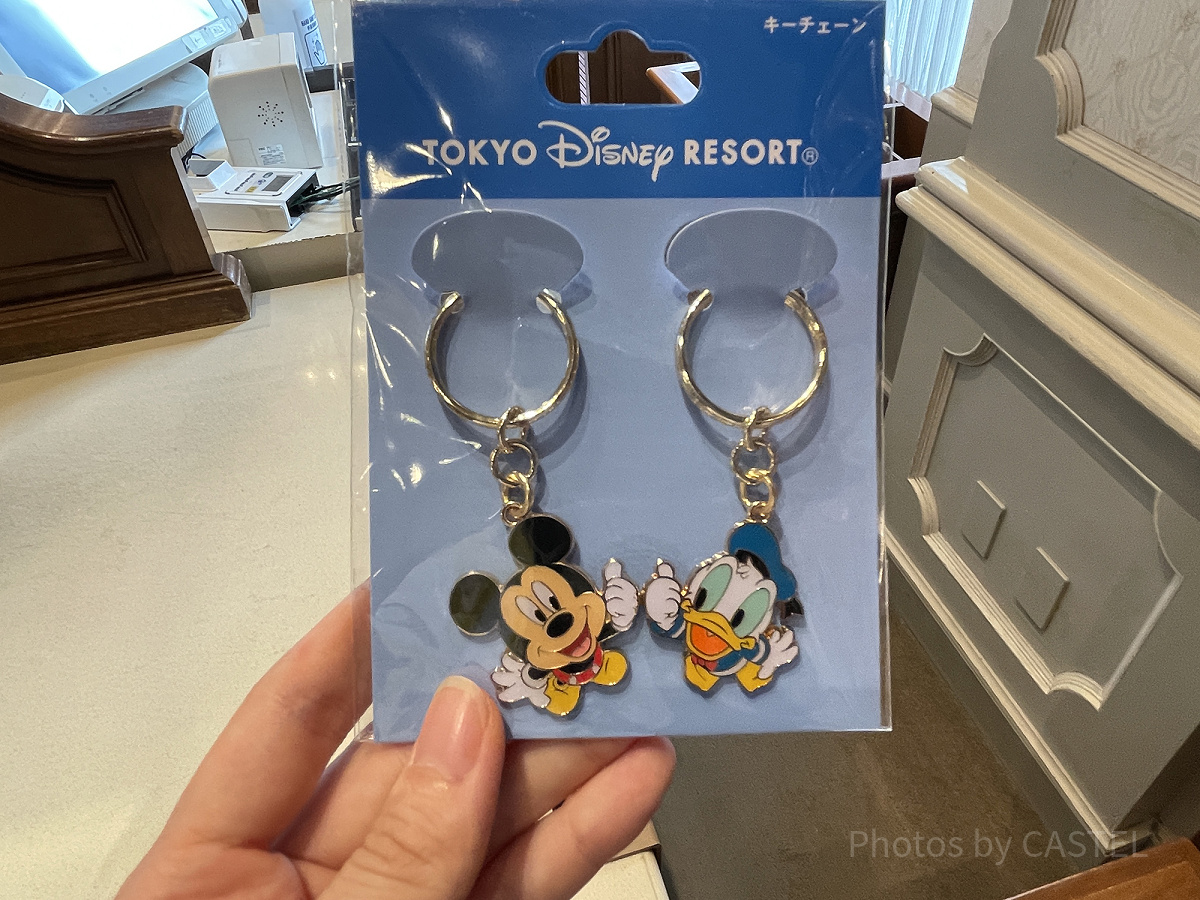ミッキー＆ドナルドペアキーチェーン| キャステル | CASTEL ディズニー情報