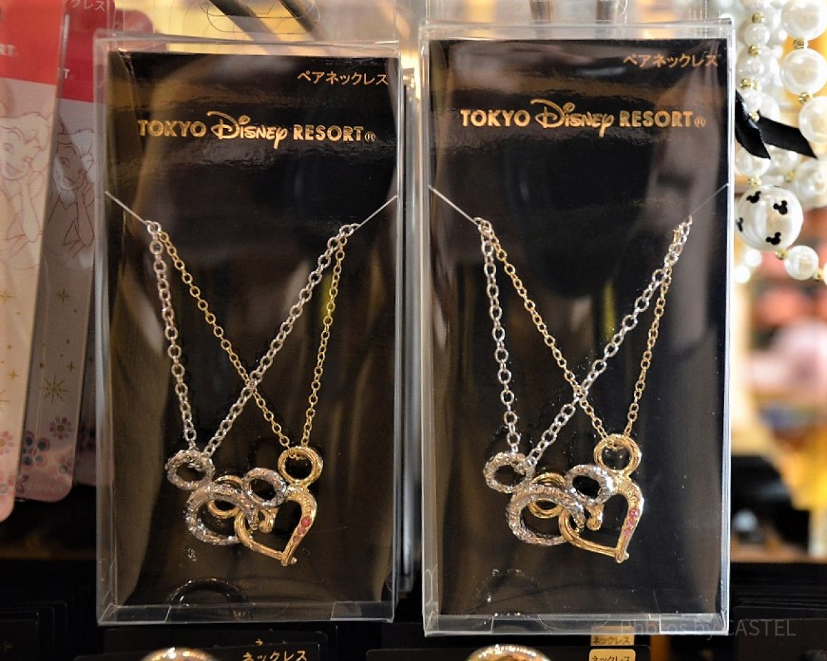 ミッキー＆ミニーのペアネックレス| キャステル | CASTEL ディズニー情報
