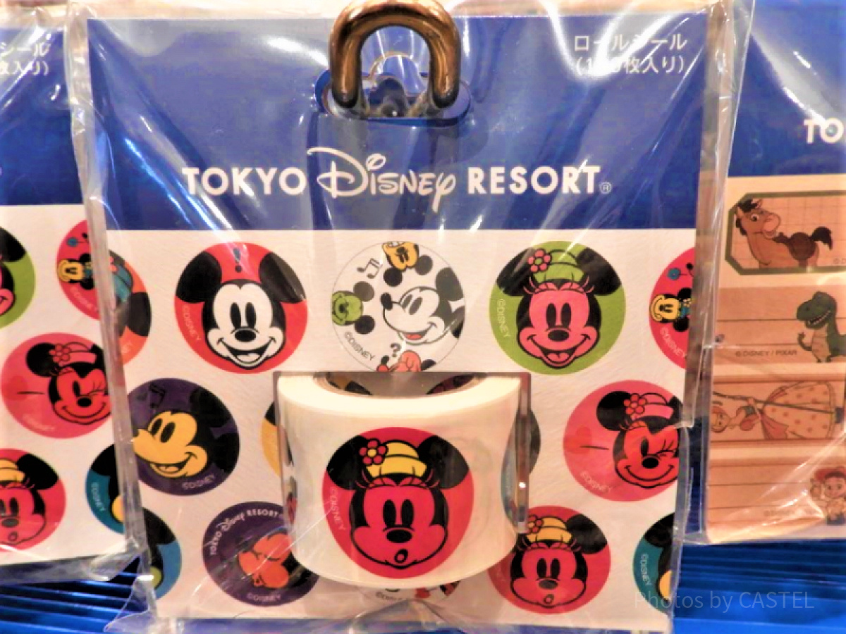ミッキー＆ミニーのロールシール| キャステル | CASTEL ディズニー情報