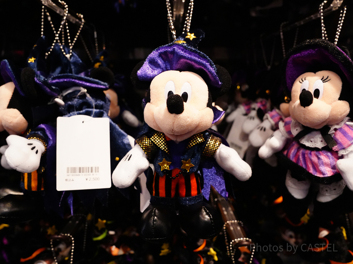 ミッキーぬいぐるみバッジ（2022年ディズニーハロウィングッズ